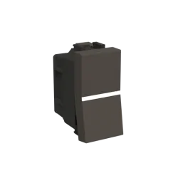 ZENIT ANTRACYT ŁĄCZNIK 1X 1MODUŁOWY MECHANIZM + KLAWISZ