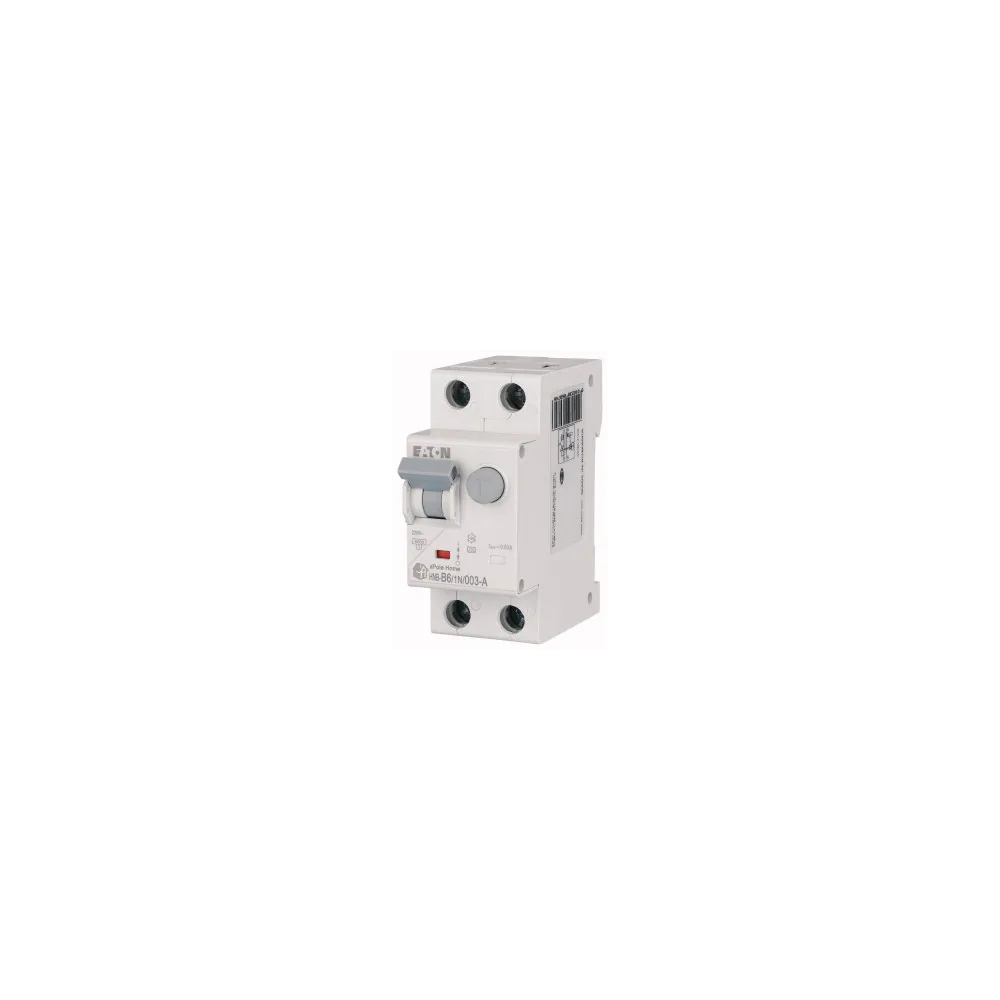 HNB-B6/1N/003-A B 6A/ 30MA/A WYŁĄCZNIK RÓŻNICONADPRĄDOWY B 6A 1P+N 2M 30MA A 6KA