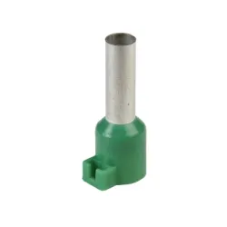 Schneider Electric Akcesoria, końcówki kablowe pojedyńcze izolowane - rozmiar średni - 6 mm² - zielona, DZ5CA062