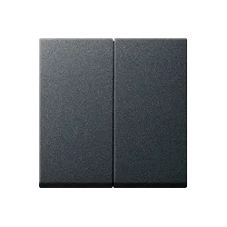 SYSTEM 55 MODUŁ ANTRACYT KLAWISZ 2X