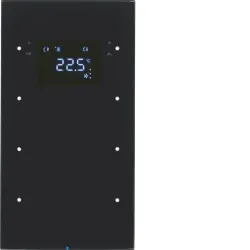 R.3 SENSOR DOTYKOWY 3-KROTNY Z REGULATOREM TEMPERATURY, SZKŁO, CZARNY