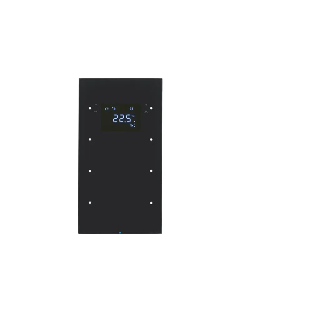R.3 SENSOR DOTYKOWY 3-KROTNY Z REGULATOREM TEMPERATURY, SZKŁO, CZARNY