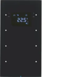 R.3 SENSOR DOTYKOWY 3-KROTNY Z REGULATOREM TEMPERATURY, SZKŁO, CZARNY