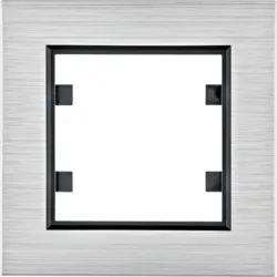 LUMINA PASSION SREBRNY ALUMINIUM METAL RAMKA 1X