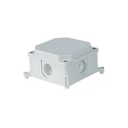 PK-2P PUSZKA INSTALACYJNA NAŚCIENNA 103X103X60 IP44 DŁAWICE BIAŁY