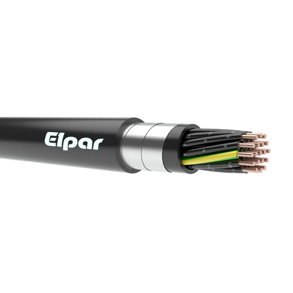YKSYFTY 14X  1.5 ŻO CZARNY KABEL SYGNALIZACYJNY DRUT 0.6/1KV KL.1 ŻYŁY NUMEROWANE