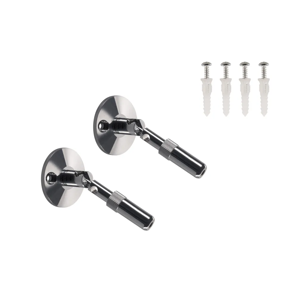 TENSEO SYSTEM UCHWYT ŚCIENNY, DO NISKONAPIĘCIOWEGO SYSTEMU LINKOWEGO, CHROM, 2 SZT., 10CM