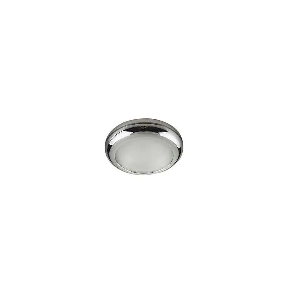 BIAGIO CHROM OPRAWA SUFITOWA PT 1X GU10/ 50W IP44 METAL