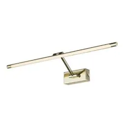 DAVINCI 70 ZŁOTY OPRAWA ŚCIENNA KINKIET NT LED 12W WW 3000K 835LM IP20 METAL/ AKRYL