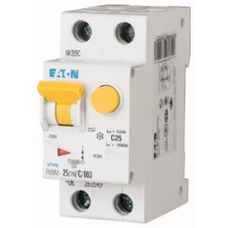 PKNM-25/1N/B/003-A-MW B 25A/30MA/A MW WYŁĄCZNIK RÓŻNICONADPRĄDOWY B 25A 1P+N 2M 30MA A MW 10KA