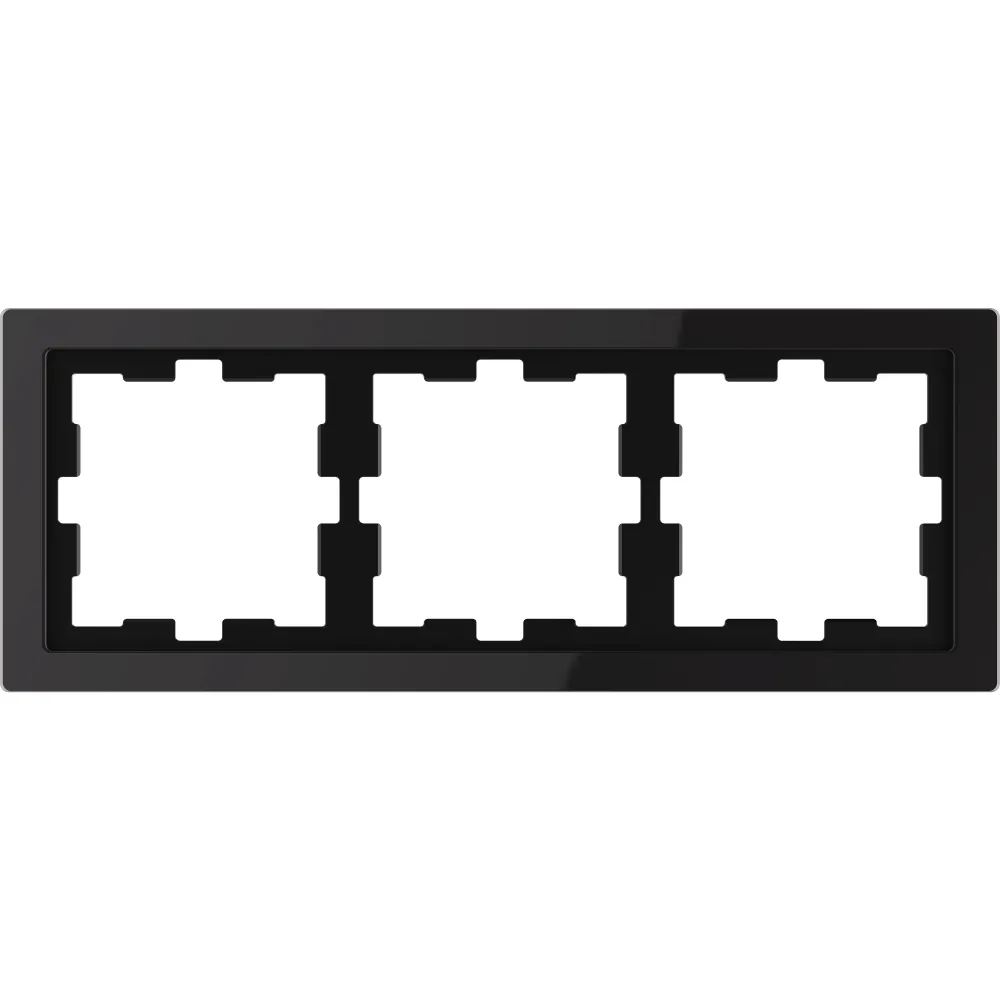 Schneider Electric Merten D-Life, ramka 3-krotna, czerń onyksowy, MTN4030-6503