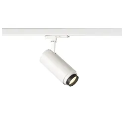 NUMINOS BIAŁY OPRAWA SYSTEMOWA TRACK REFLEKTOR 3F LED 20W NW 4000K 780LM - 1900LM ALU/ TWORZYWO/ PC