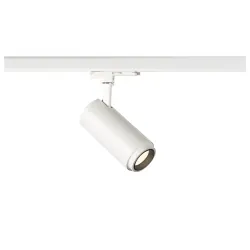 NUMINOS BIAŁY OPRAWA SYSTEMOWA TRACK REFLEKTOR 3F LED 20W NW 4000K 780LM - 1900LM ALU/ TWORZYWO/ PC