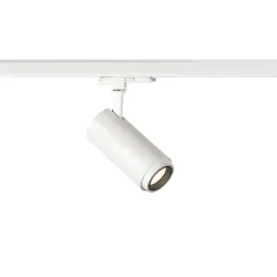 NUMINOS BIAŁY OPRAWA SYSTEMOWA TRACK REFLEKTOR 3F LED 20W NW 4000K 780LM - 1900LM ALU/ TWORZYWO/ PC