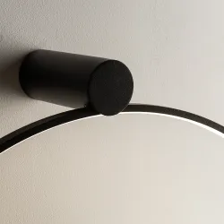 CIRCOLO LED M CZARNY/ BIAŁY OPRAWA SUFITOWA ŚCIENNA PLAFON NT LED 21W 4000K 700LM IP20 ALUMINIUM/ PC