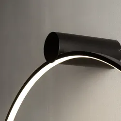 CIRCOLO LED M CZARNY/ BIAŁY OPRAWA SUFITOWA ŚCIENNA PLAFON NT LED 21W 4000K 700LM IP20 ALUMINIUM/ PC