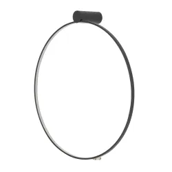 CIRCOLO LED M CZARNY/ BIAŁY OPRAWA SUFITOWA ŚCIENNA PLAFON NT LED 21W 4000K 700LM IP20 ALUMINIUM/ PC