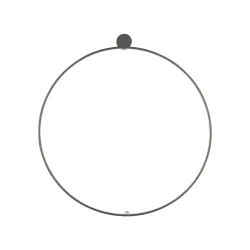 CIRCOLO LED M CZARNY/ BIAŁY OPRAWA SUFITOWA ŚCIENNA PLAFON NT LED 21W 4000K 700LM IP20 ALUMINIUM/ PC