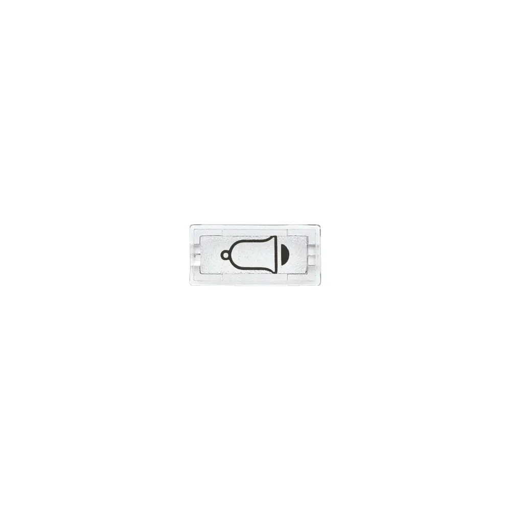 Schneider Electric Merten, akcesoria, symbol klawisza "dzwonek", przezroczysty, MTN395869