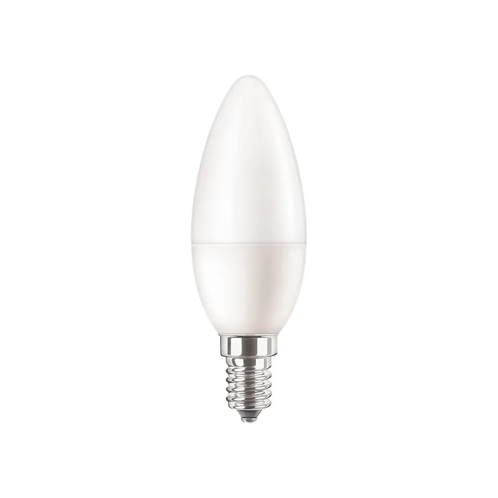 COREPRO LED ŻARÓWKA LED ŚWIECZKA 5/40W E14 230V MATOWA 865 CW 6500K 470LM B35