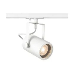 EURO SPOT BIAŁY OPRAWA SYSTEMOWA TRACK REFLEKTOR 1F 1X GU10/ 25W IP20 ALUMINIUM