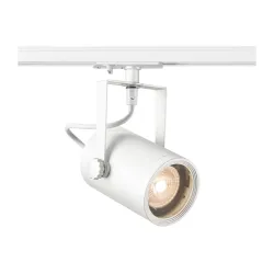 EURO SPOT BIAŁY OPRAWA SYSTEMOWA TRACK REFLEKTOR 1F 1X GU10/ 25W IP20 ALUMINIUM