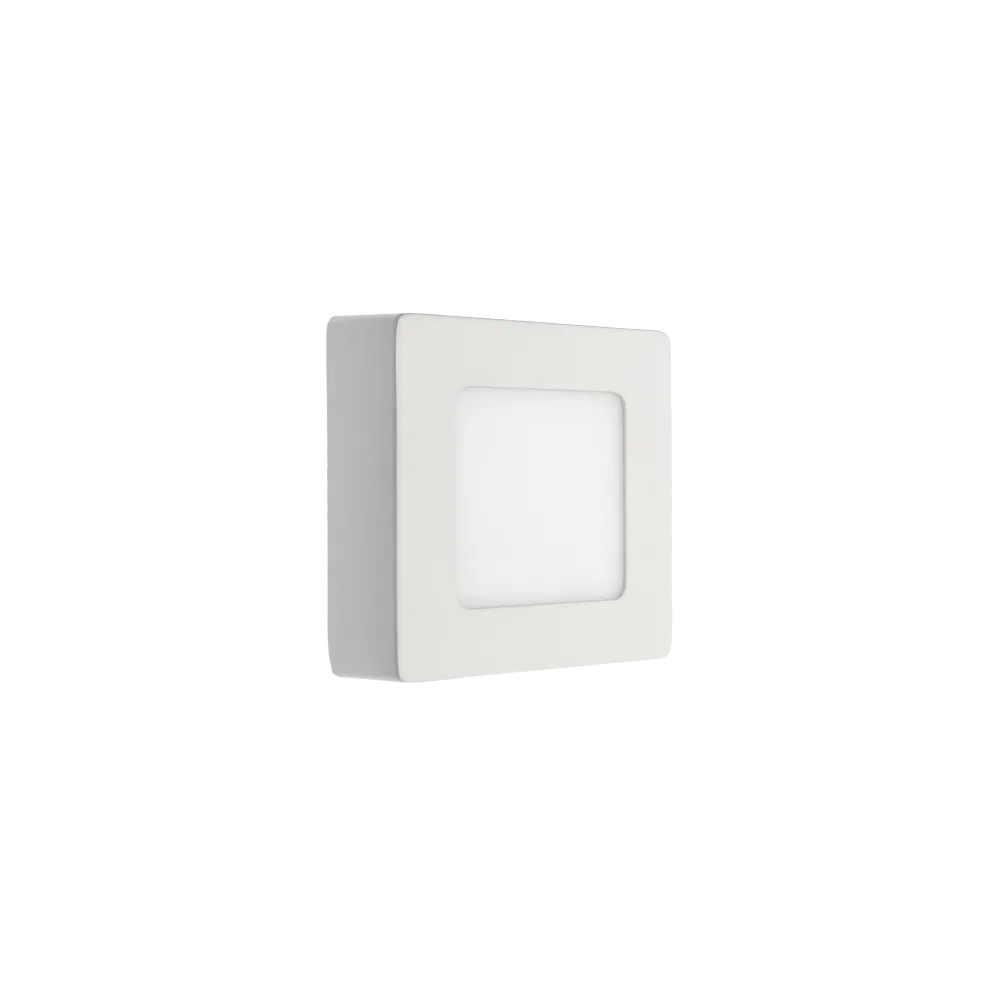ALGINE ECO BIAŁY OPRAWA DOWNLIGHT LED NT KWADRAT 12W 230V CW 5500-6500K 910LM IP20 120ST PVC AL