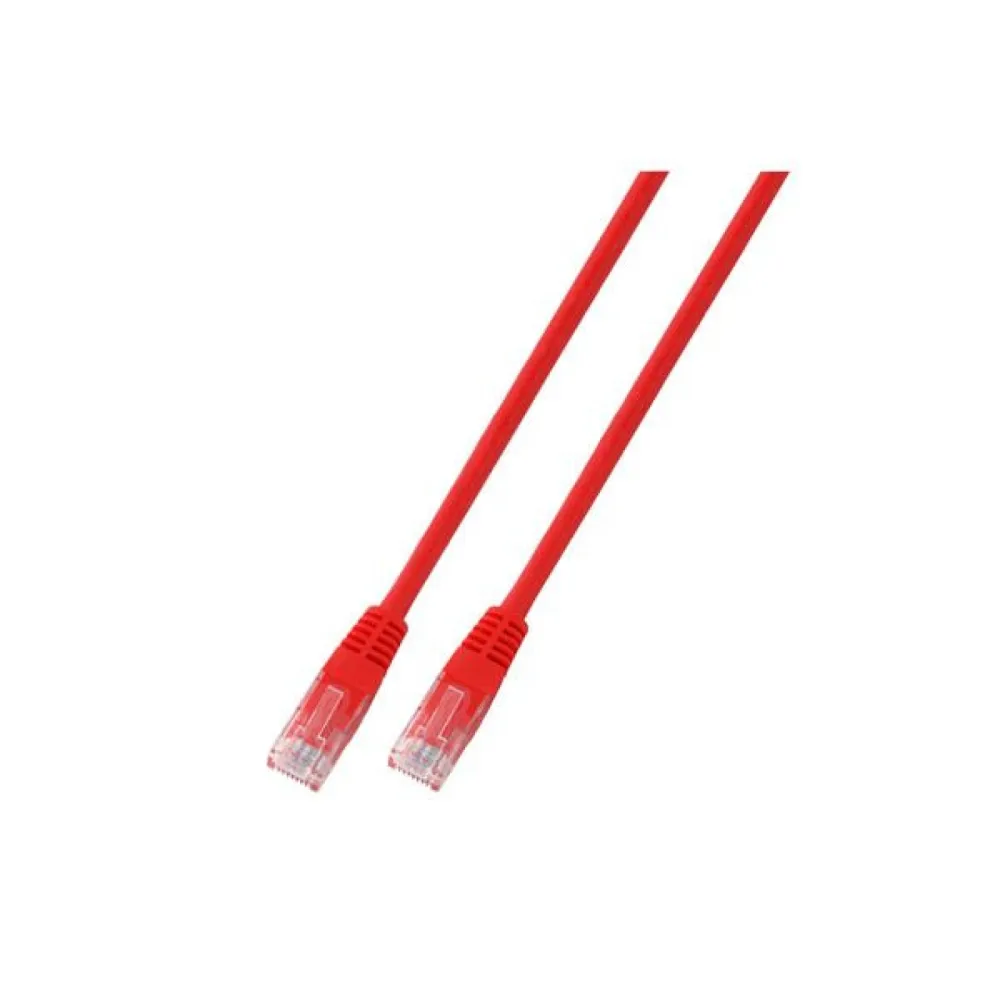 PATCHCORD SECURITY NET KAT. 5E UTP PVC CZERWONY 1.5M