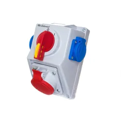 C16-18.2N ZESTAW INSTALACYJNY 0-1 2X 230V 16/5 IP54