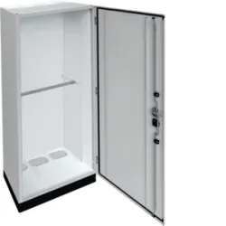 UNIVERS FR23H1 ROZDZIELNIA METALOWA STOJĄCA IP55/II IK10 1850X800X400 + COKÓŁ 100 DRZWI PEŁNE SZARY