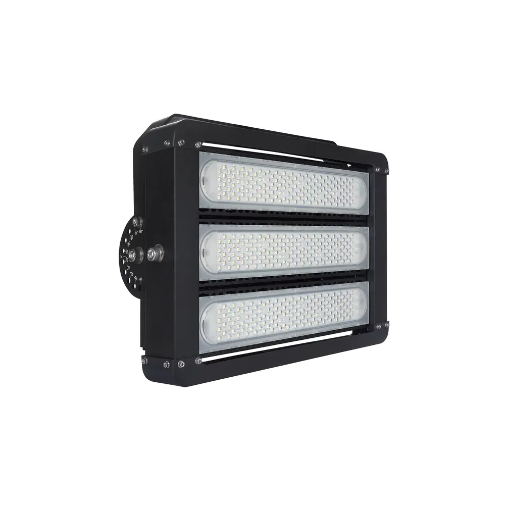 ECO HIGH POWER FLOODLIGHT CZARNY OPRAWA NAŚWIETLACZ LED 300W NW 4000K 36600LM IP65 30ST AL/ PC