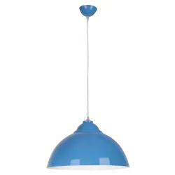 UNI NIEBIESKI OPRAWA WISZĄCA 1X E27/ 60W IP20 METAL