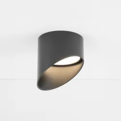 HVAR CZARNY OPRAWA SUFITOWA PT 1 GX53 12W ONLY LED IP20 ALUMINIUM