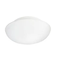 ELLA BIAŁY OPRAWA SUFITOWA PLAFON NT 2X E27/ 60W FI350 IP20 STAL/ SZKŁO OPAL-MAT