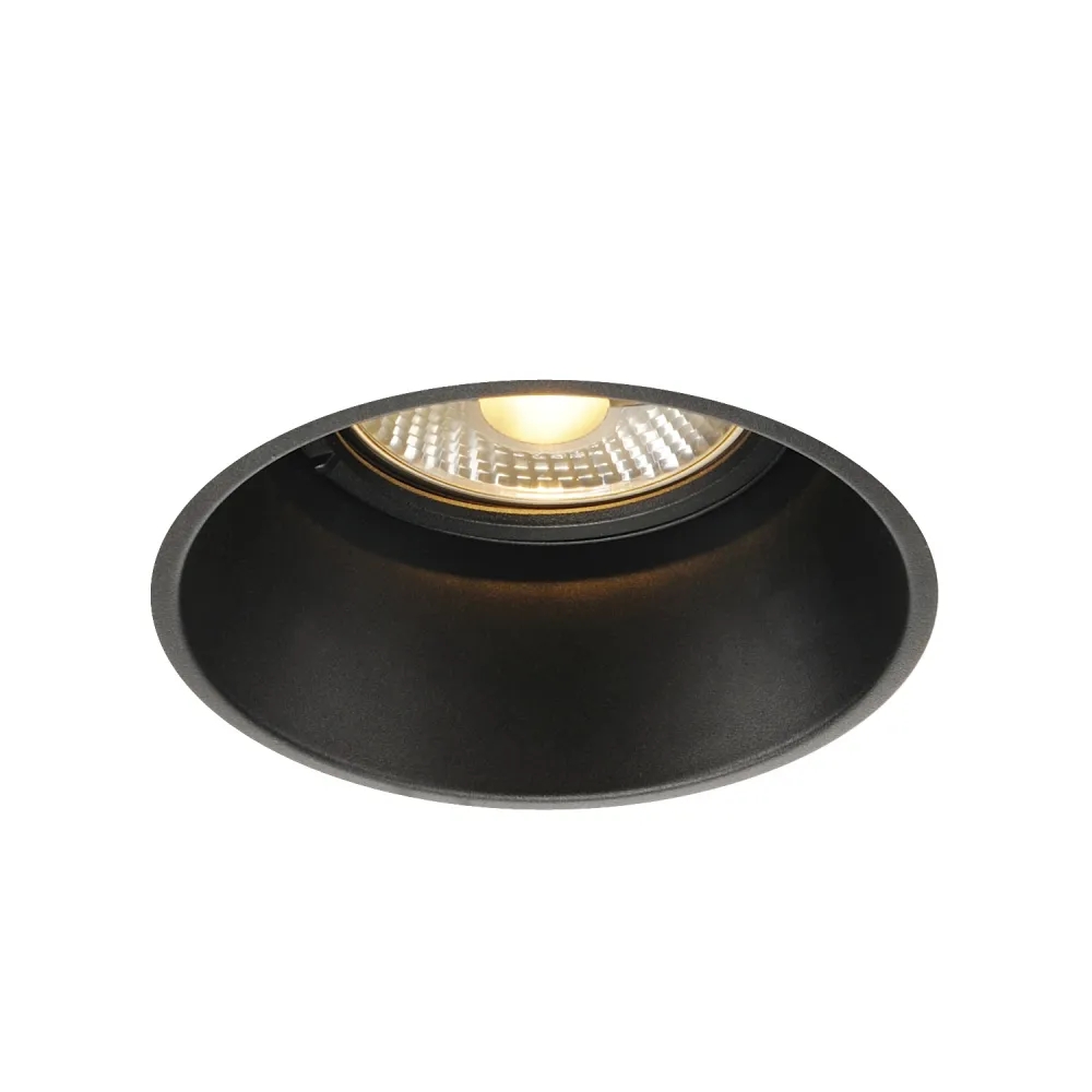 HORN CZARNY OPRAWA SUFITOWA PT 1X GU10/ 75W IP20 STAL