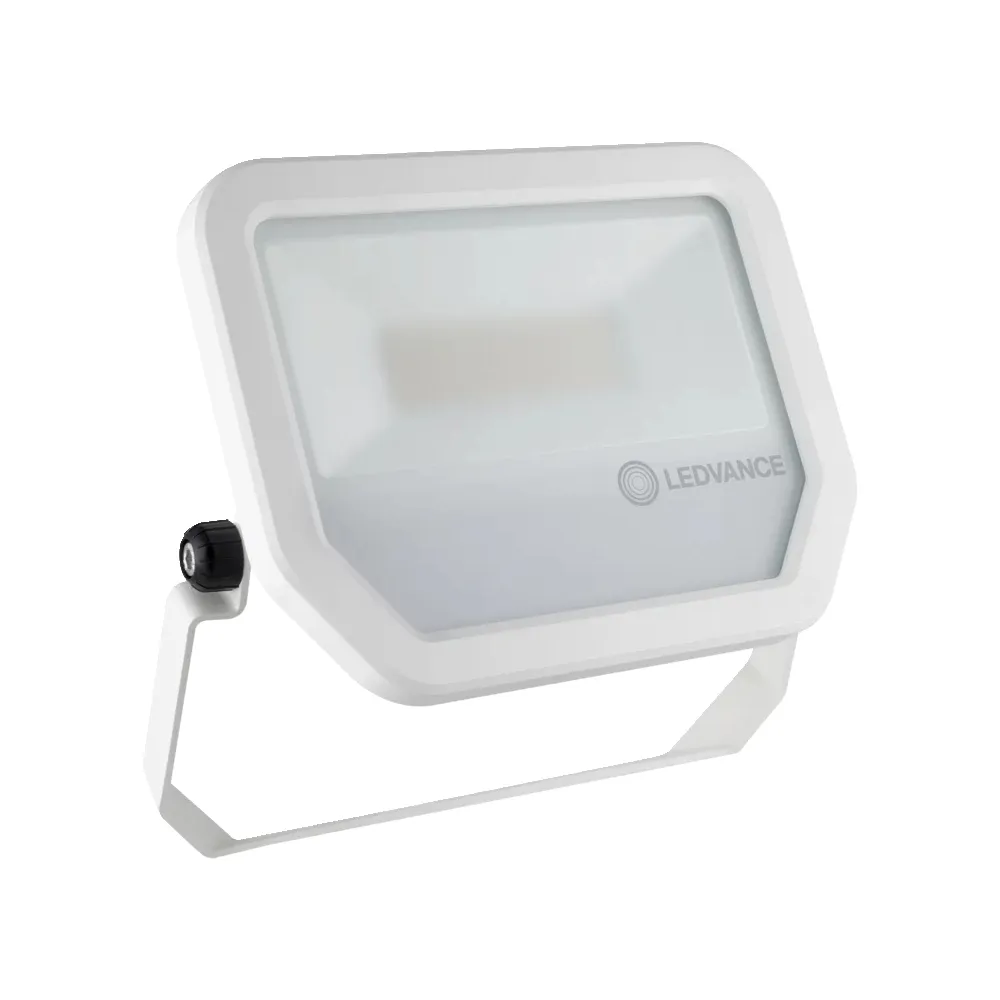 FLOODLIGHT PFM BIAŁY OPRAWA NAŚWIETLACZ LED 50W NW 4000K 6000LM IP65 100ST ALUMINIUM/ SZKŁO