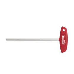 WIHA KLUCZ TRZPIENIOWY Z RĘKOJEŚCIĄ T SZEŚCIOKĄTNY NIKLOWANY NA WYSOKI PŁYSK (00921) 6 X 100 MM 3340