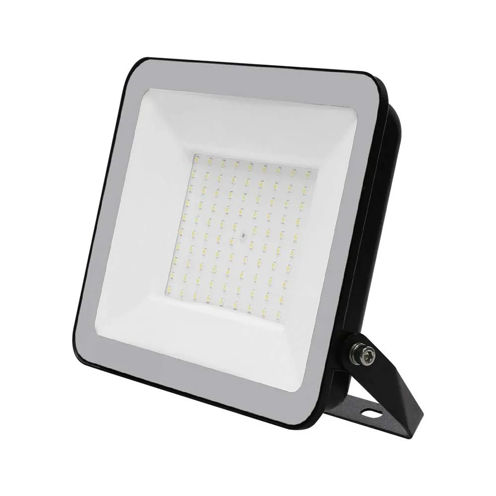 VT-44100 CZARNY OPRAWA NAŚWIETLACZ LED 100W CW 6500K 8700LM IP65 115ST AL