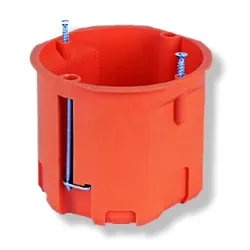 P 60DF PUSZKA INSTALACYJNA PT 1X FI60 58.5MM GIPS GŁĘBOKA POMARAŃCZOWY