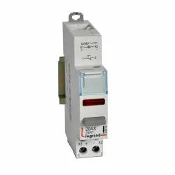 LP462 ŁĄCZNIK PRZYCISKOWY MODUŁOWY 20A 1R 1M 12/48V AC/DC MONOSTABILNY + LED CZERWONY