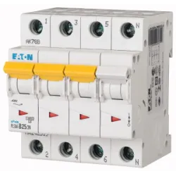 PLSM-C25/3N-MW WYŁĄCZNIK NADPRĄDOWY C 25A 3P+N 4M MW 10KA