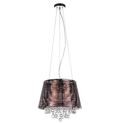 KUTTI BRĄZOWY OPRAWA WISZĄCA 3X E14/ 40W IP20 STOP METALI