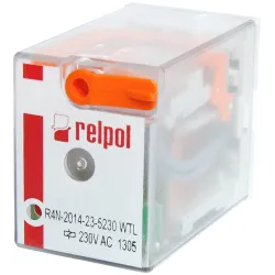 R4N-2014-23-5060-WT PRZEKAŹNIK ELEKTROMAGNETYCZNY, PRZEMYSŁOWY - MINIATUROWY, DO GNIAZDA WTYKOWEGO.