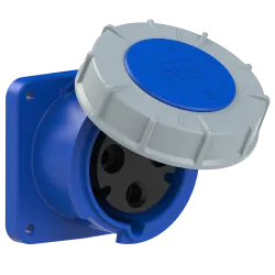 GNIAZDO TABLICOWE 63/3 PROSTE IP67 230V 100X100