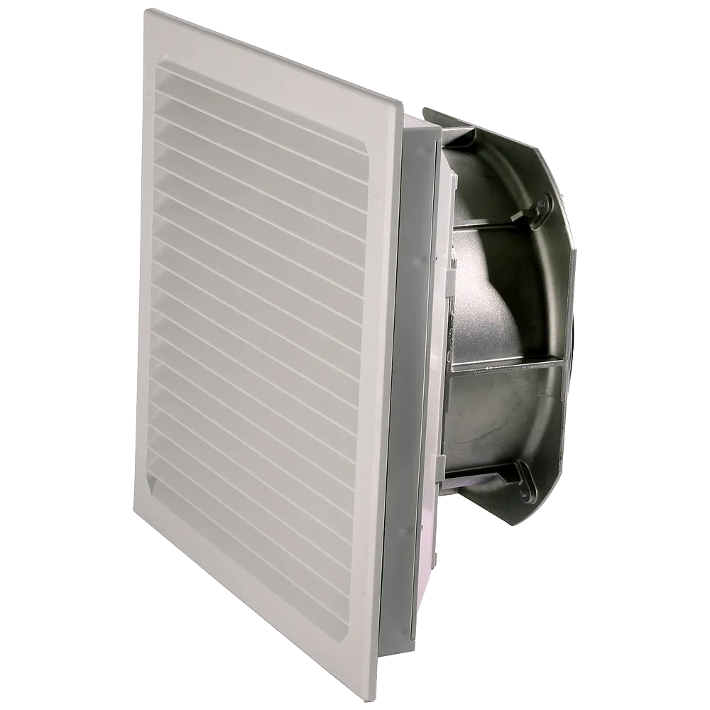 WENTYLATOR FILTRUJĄCY, WYCIĘCIE: SZER.: 292 MM, WYS.: 292 MM, RAL 7035, IP54, PRZEPŁYW POWIETRZA: 58