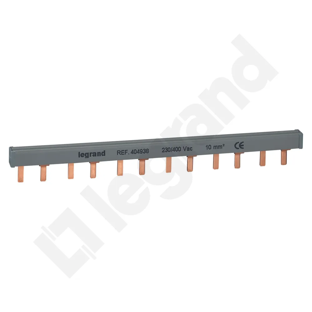 BIS1 10X12 SZYNA ŁĄCZENIOWA SZTYFTOWA 63A 10MM2 1P 12M