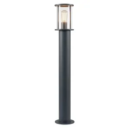 PHOTONIA ANTRACYT OPRAWA OGRODOWA SŁUPEK 1X E27/ 60W IP55 ALUMINIUM/ SZKŁO