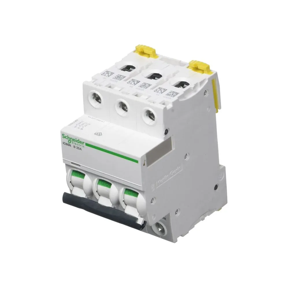 IC60N WYŁĄCZNIK NADPRĄDOWY B 25A 3P 3M 6KA ACTI 9