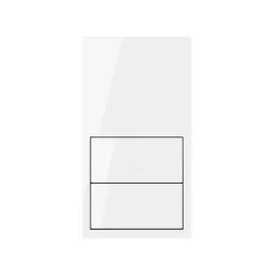 SIMON 100 BIAŁY PANEL 2 KROTNY  KLAWISZE PIONOWE 2X
