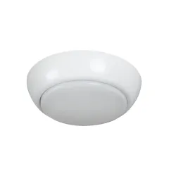ERTON BIAŁY OPRAWA PLAFON OKRĄGŁY 1X E27/ 15W FI252 IP44 TWORZYWO/ PC